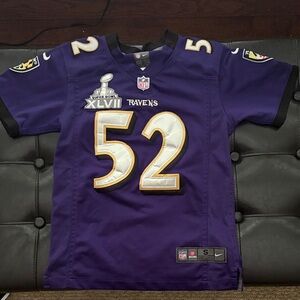 Nike Kids Purple Ravens Jersey